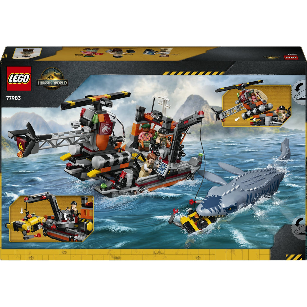 LEGO Jurassic World L'attaque du bateau par le Mosasaure (77983)