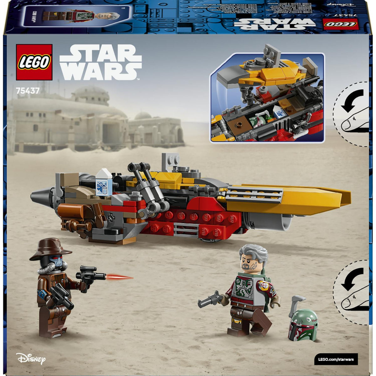 LEGO Star Wars le Speeder de Cobb Vanth 75437