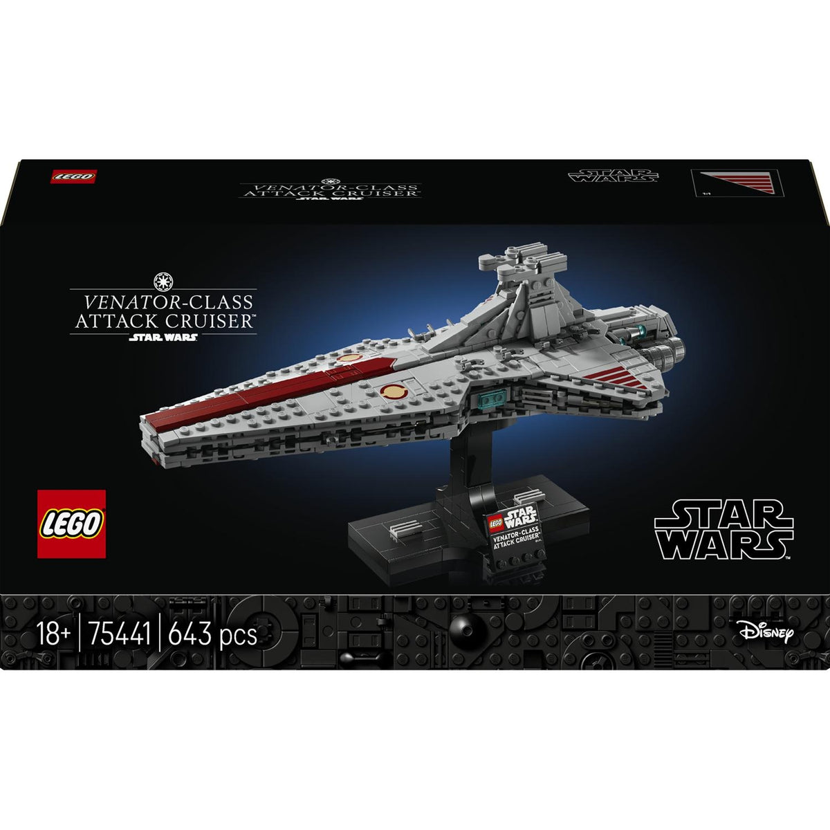 LEGO Star Wars Le Croiseur d'Assaut de Classe Venator 75441