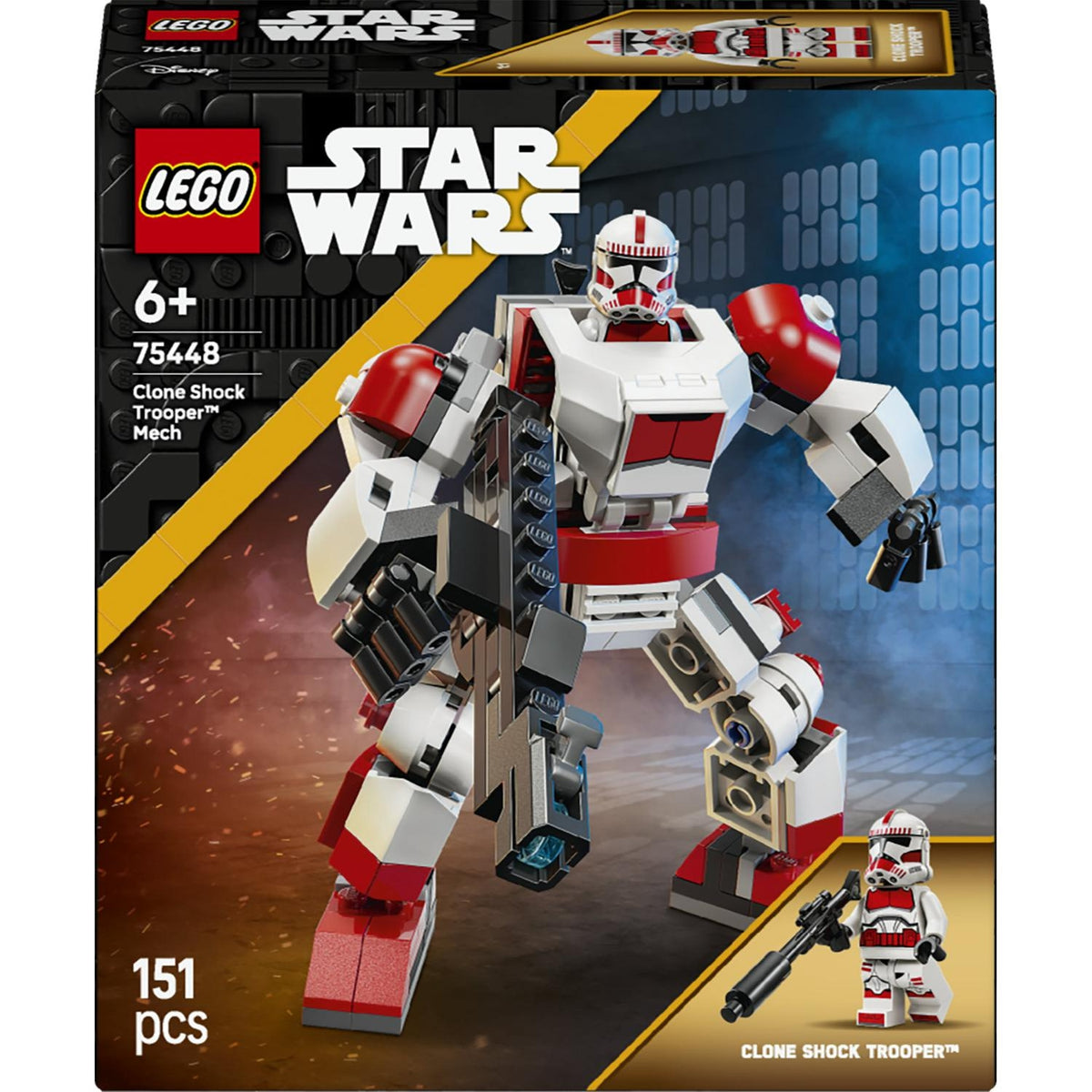LEGO Star Wars le Robot du shock Trooper Clone 75448