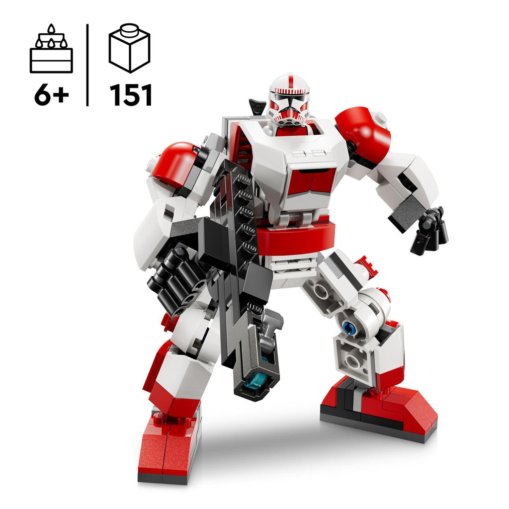 LEGO Star Wars le Robot du shock Trooper Clone 75448