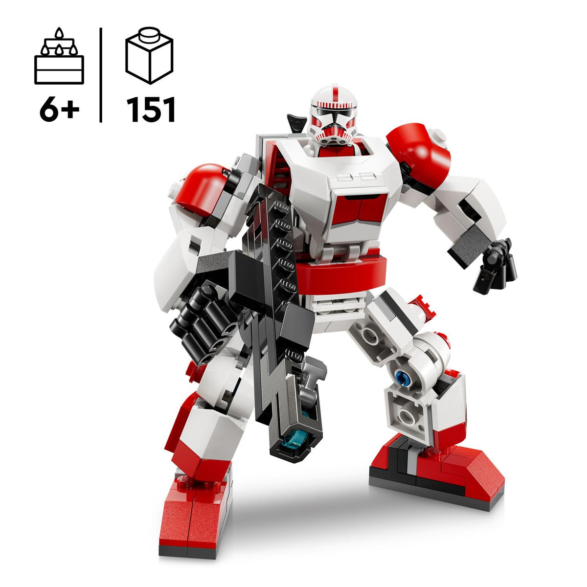 LEGO Star Wars le Robot du shock Trooper Clone 75448