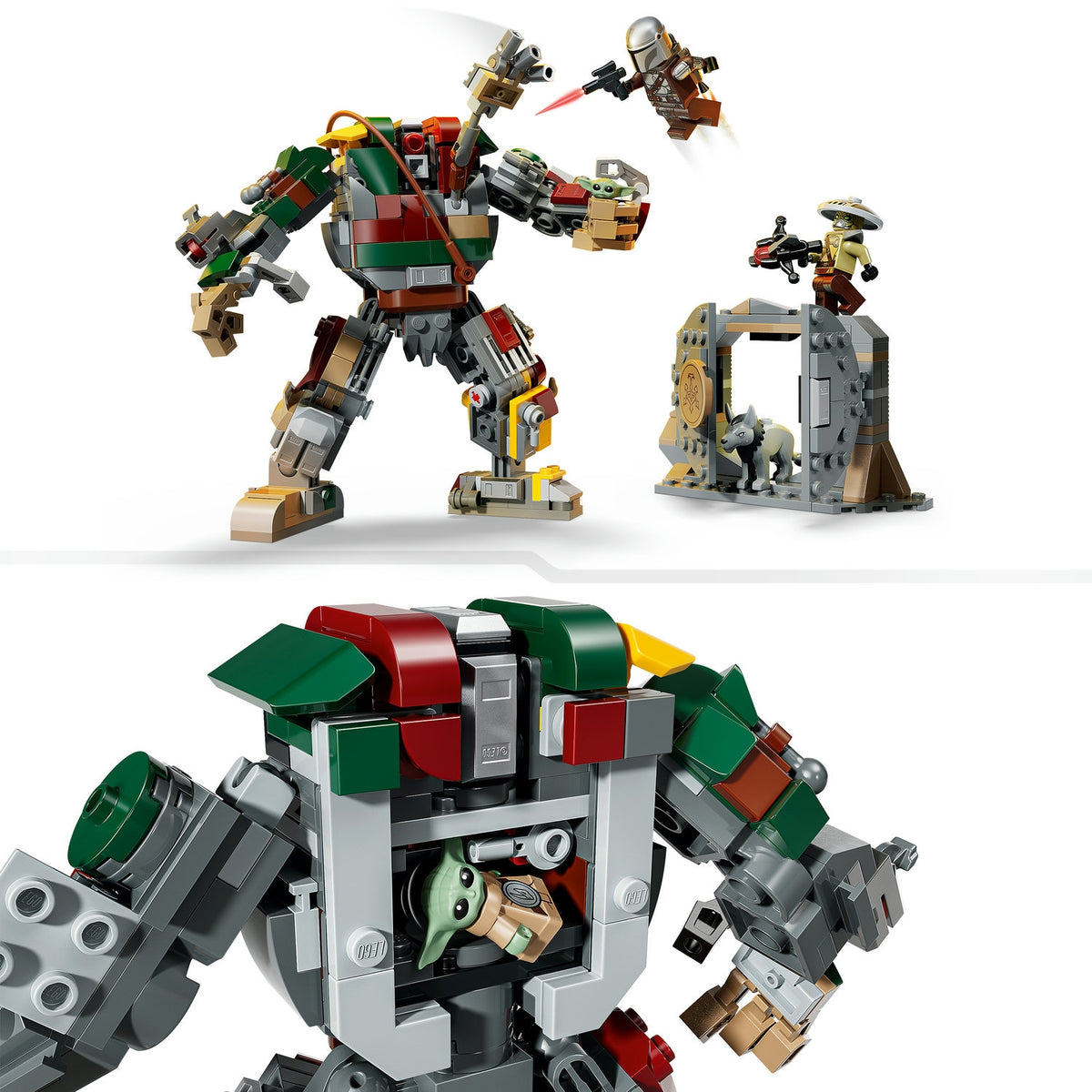 LEGO Star Wars L'attaque du droïde sentinelle dans le palais Hutt (75451)