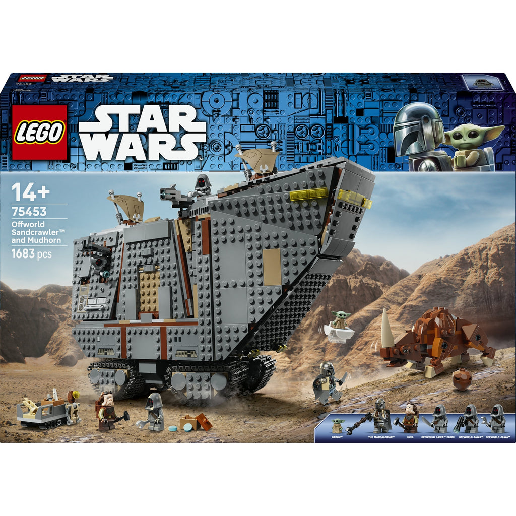 LEGO Star Wars Le Sandcrawler d'Offworld et le Mudhorn (75453)