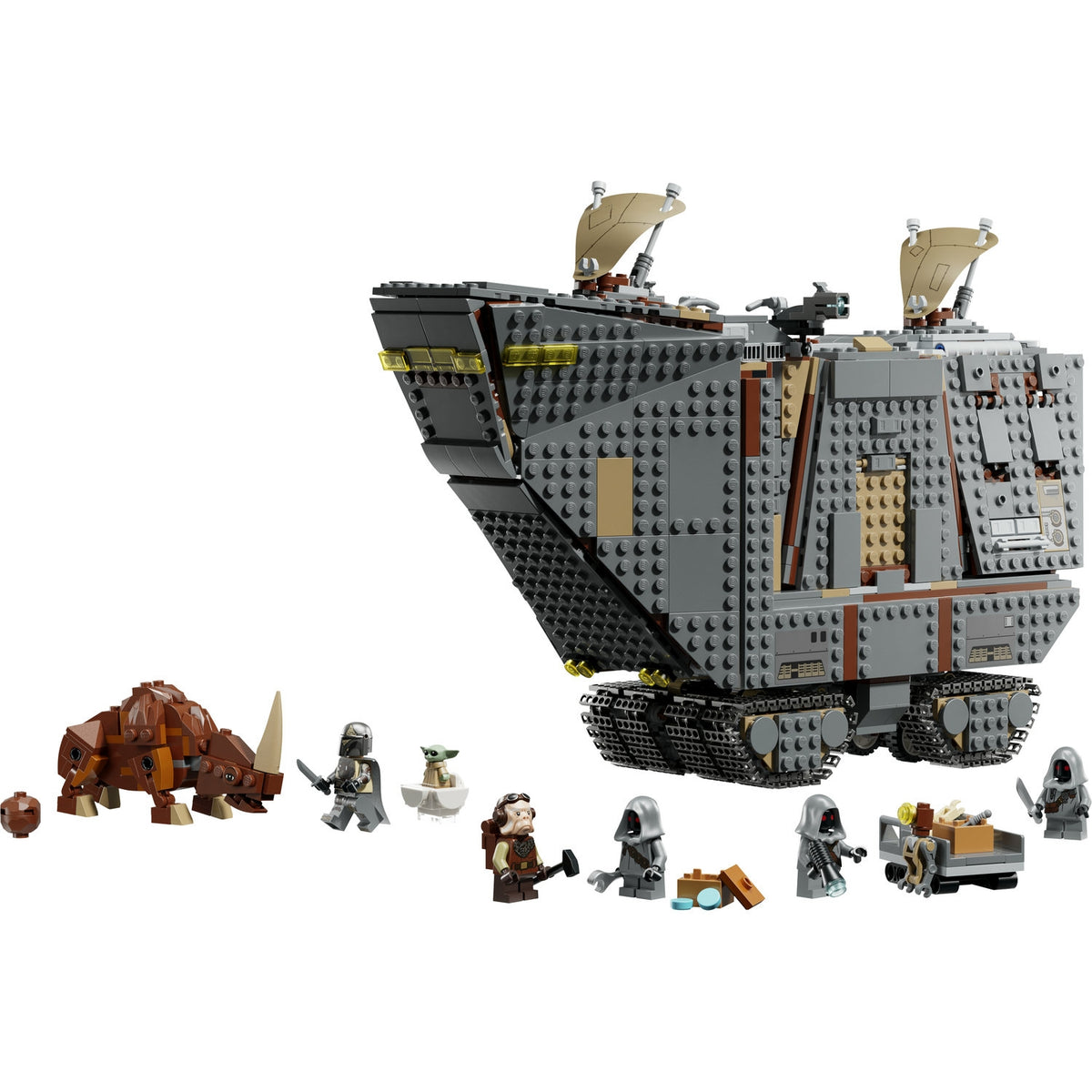 LEGO Star Wars Le Sandcrawler d'Offworld et le Mudhorn (75453)
