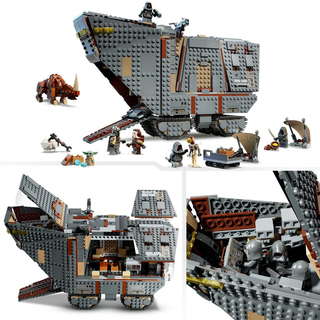 LEGO Star Wars Le Sandcrawler d'Offworld et le Mudhorn (75453)
