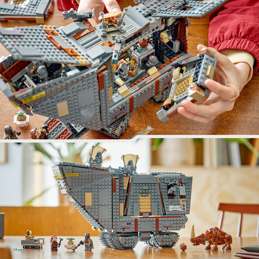 LEGO Star Wars Le Sandcrawler d'Offworld et le Mudhorn (75453)