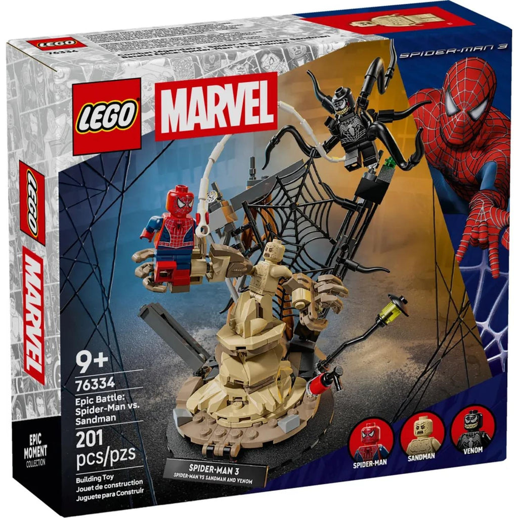 LEGO Marvel le Combat Légendaire entre Spider-Man et Sandman