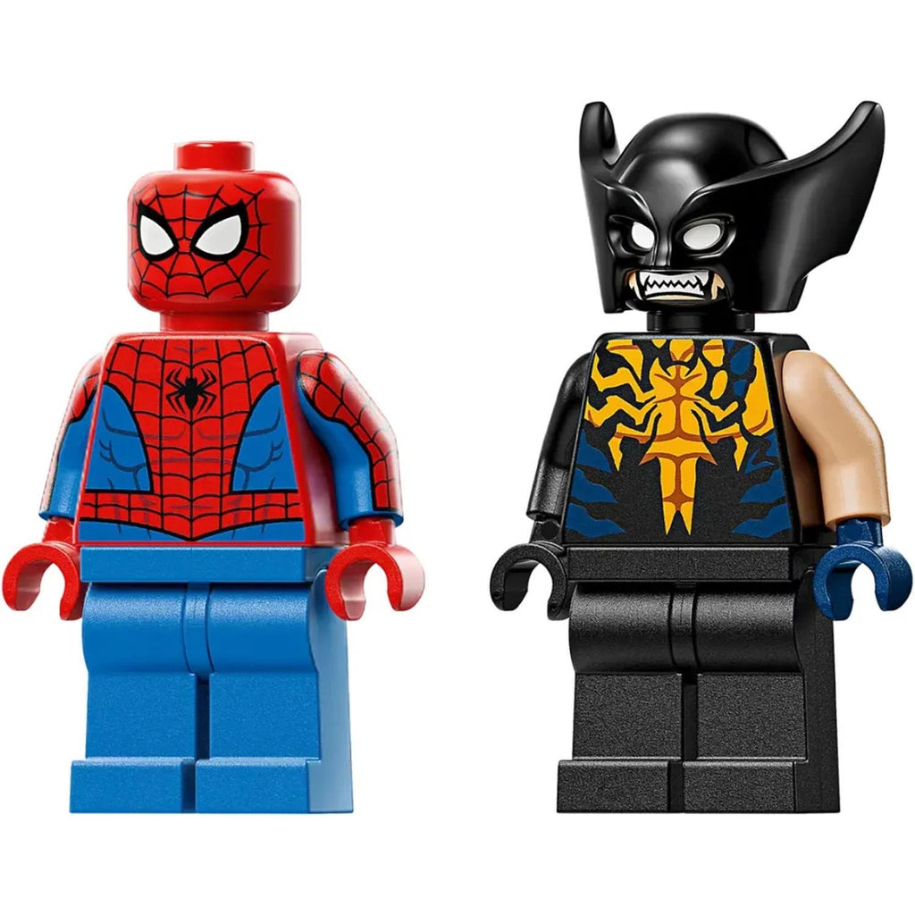 LEGO Marvel Spider-Man et sa voiture Wolverine Vénomisé 76336
