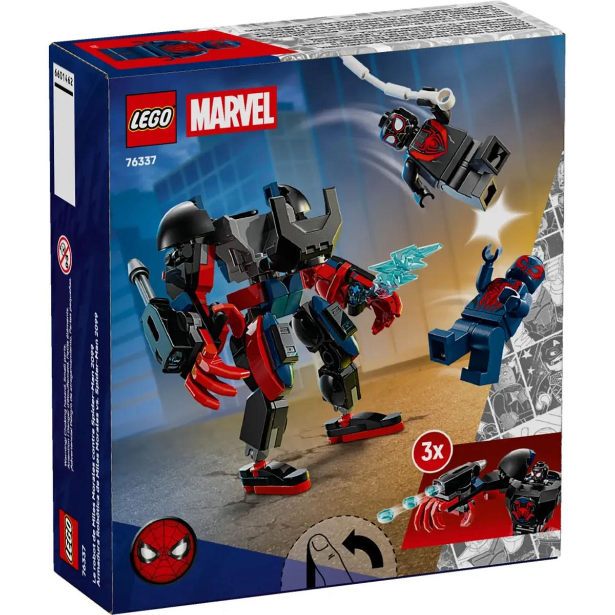 LEGO Marvel le Robot de Miles Morales contre Spider-Man 76337