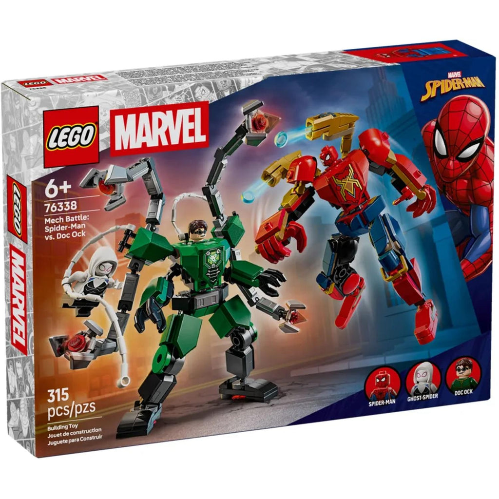 LEGO Marvel le combat des robots Spider-Man contre Docteur Octopus 76338