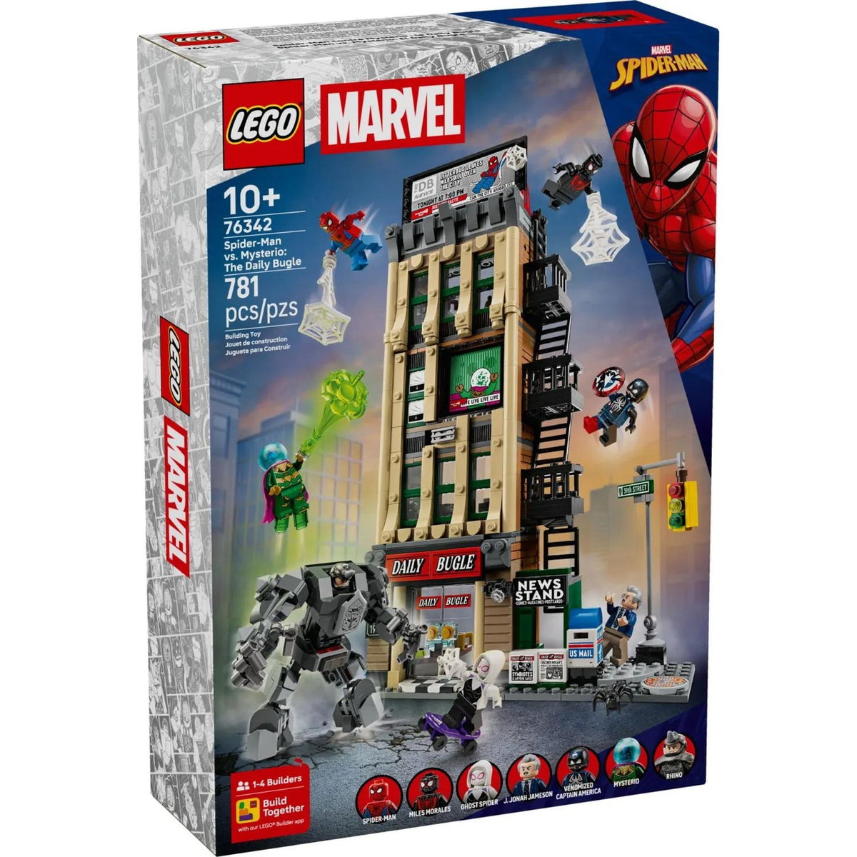 LEGO Marvel Spider-Man contre Mystério le Daily Bugle 76342