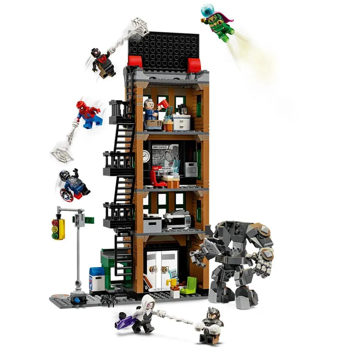 LEGO Marvel Spider-Man contre Mystério le Daily Bugle 76342