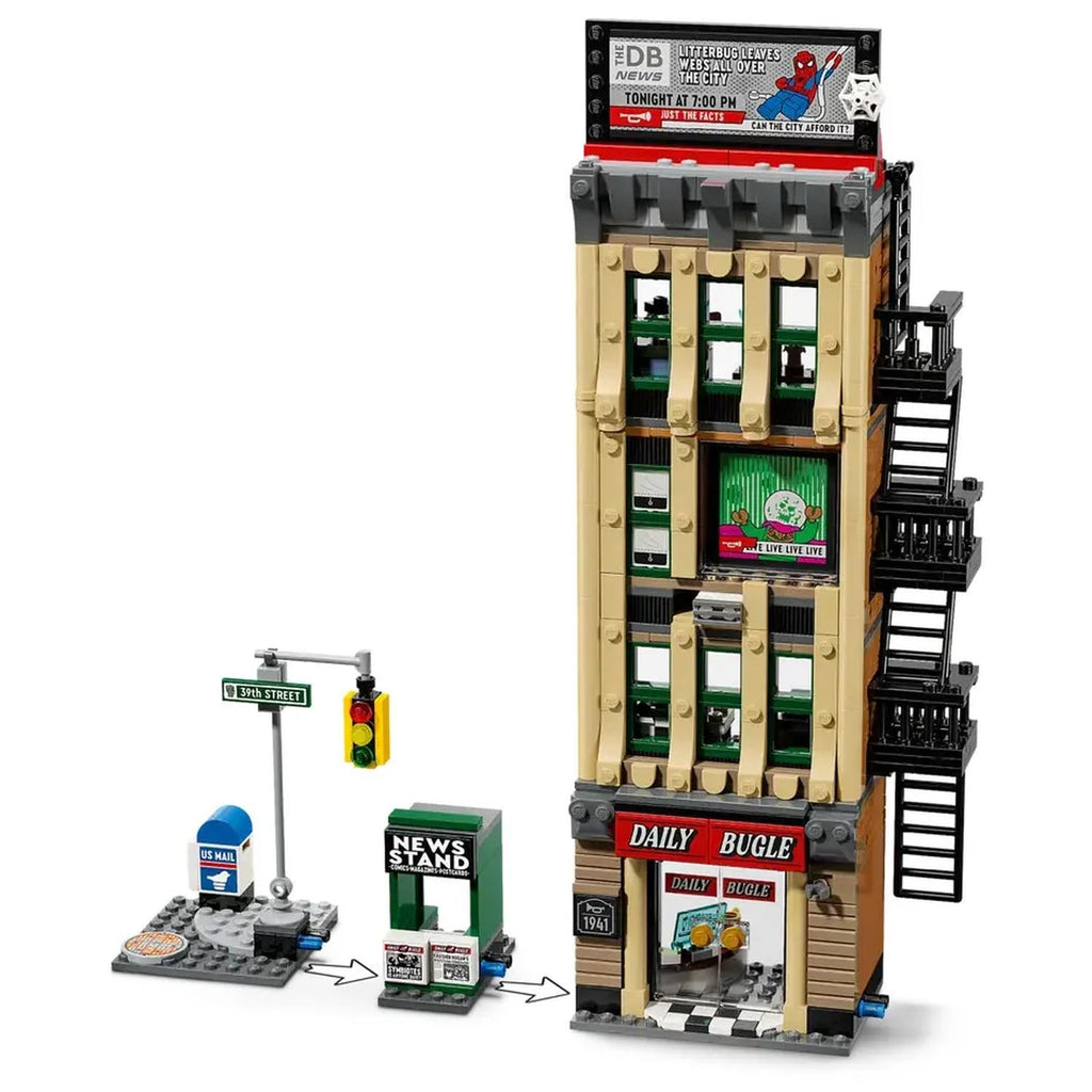 LEGO Marvel Spider-Man contre Mystério le Daily Bugle 76342