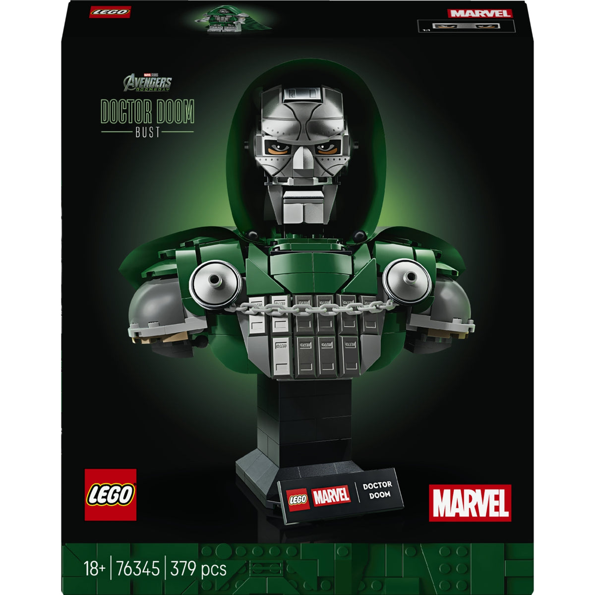 LEGO Le Buste du Docteur Doom 76345