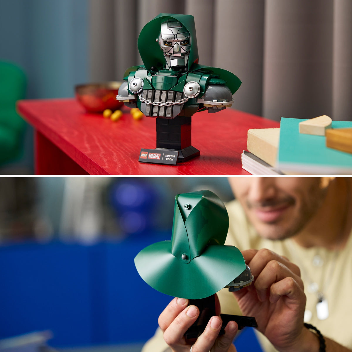 LEGO Le Buste du Docteur Doom 76345