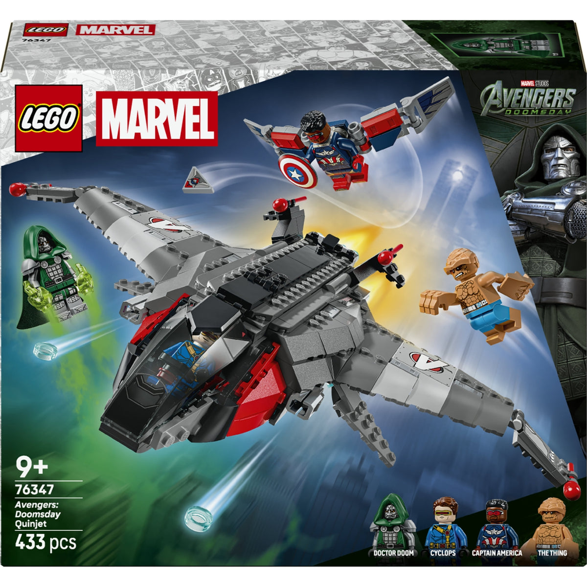 LEGO Quinjet Avengers Doomsday 76347