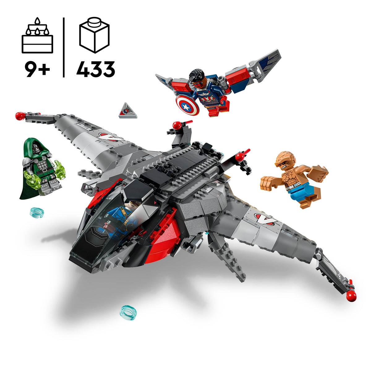 LEGO Quinjet Avengers Doomsday 76347