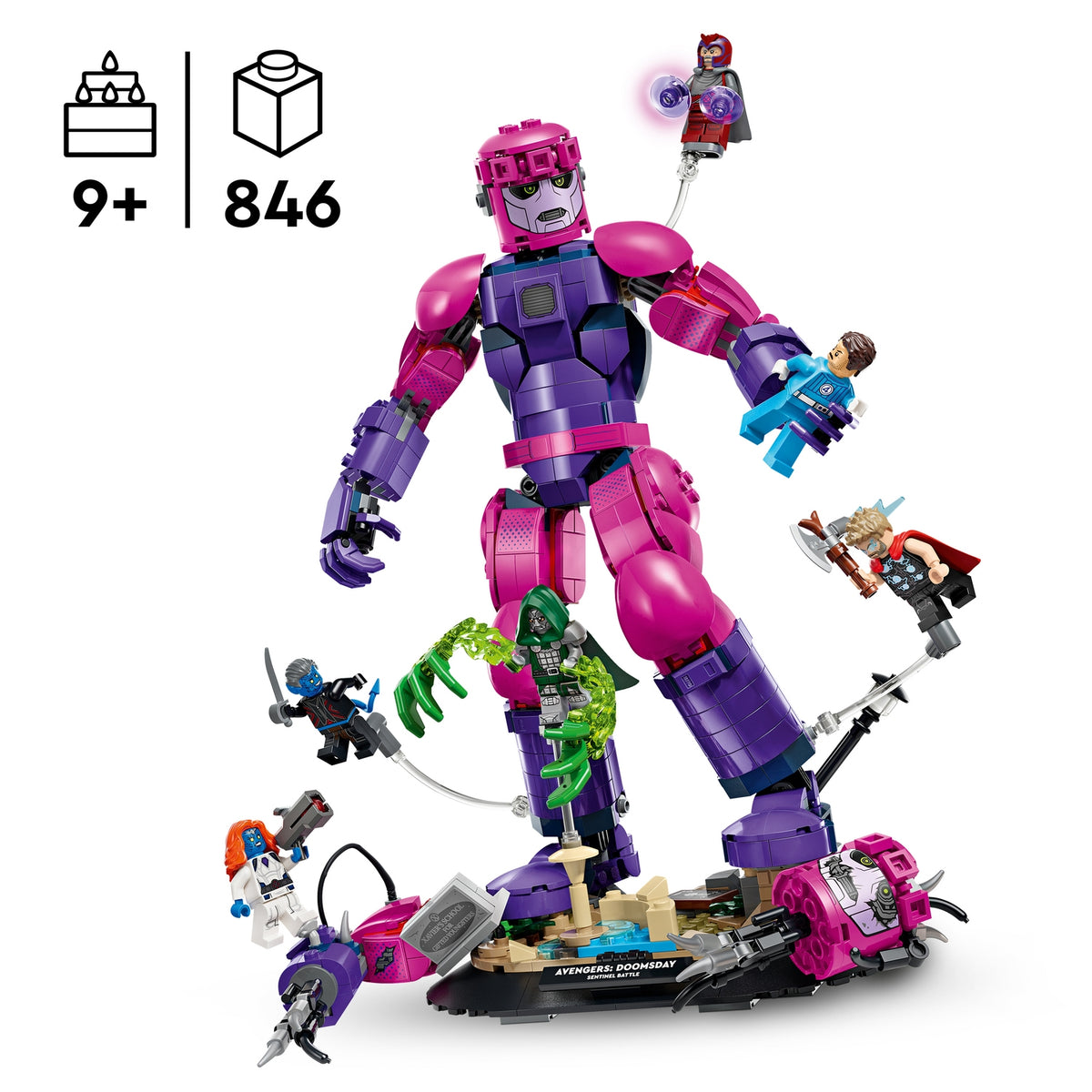 LEGO Bataille Epique Avengers Doomsday 76348