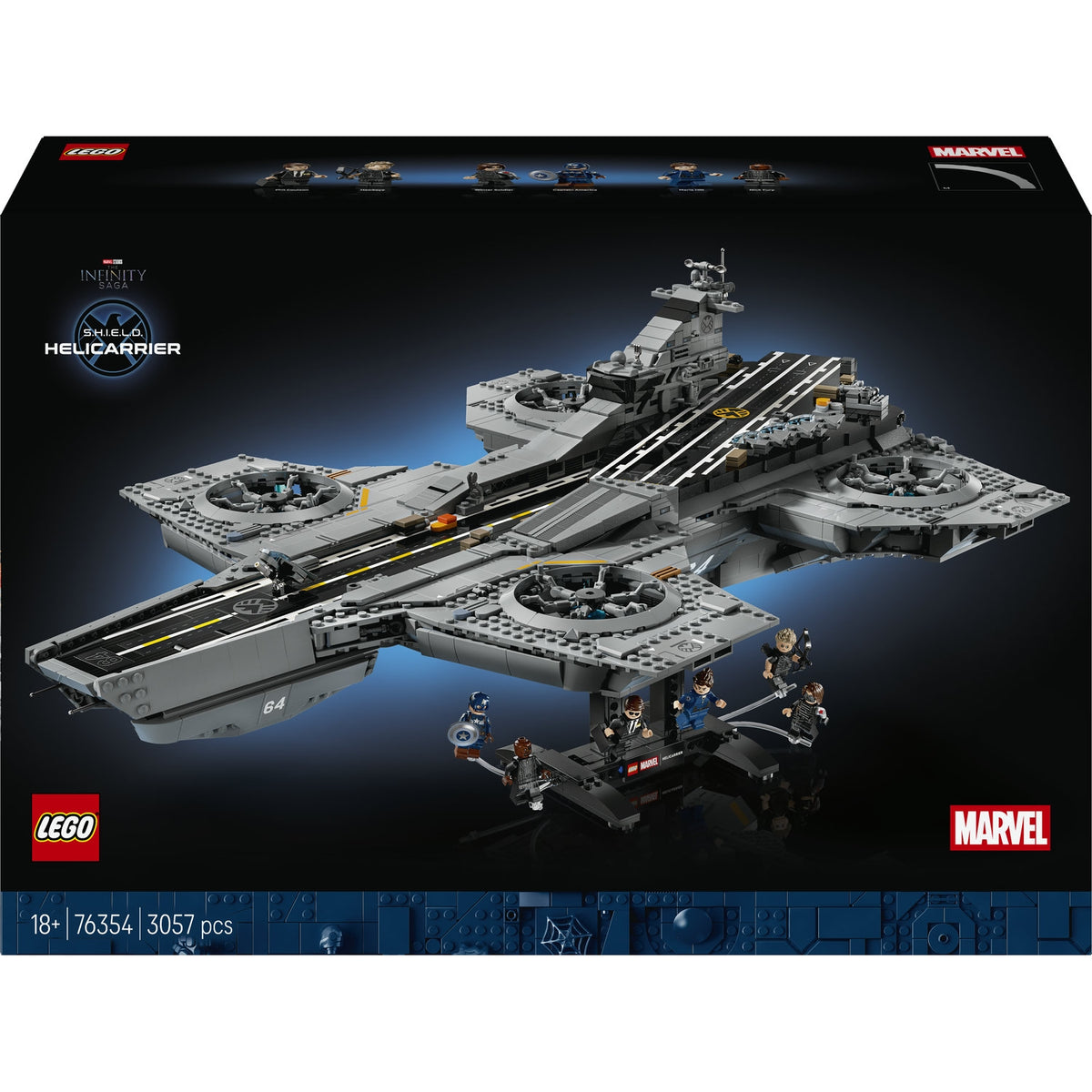 LEGO Marvel L'héliporteur du SHIELD 76354.0