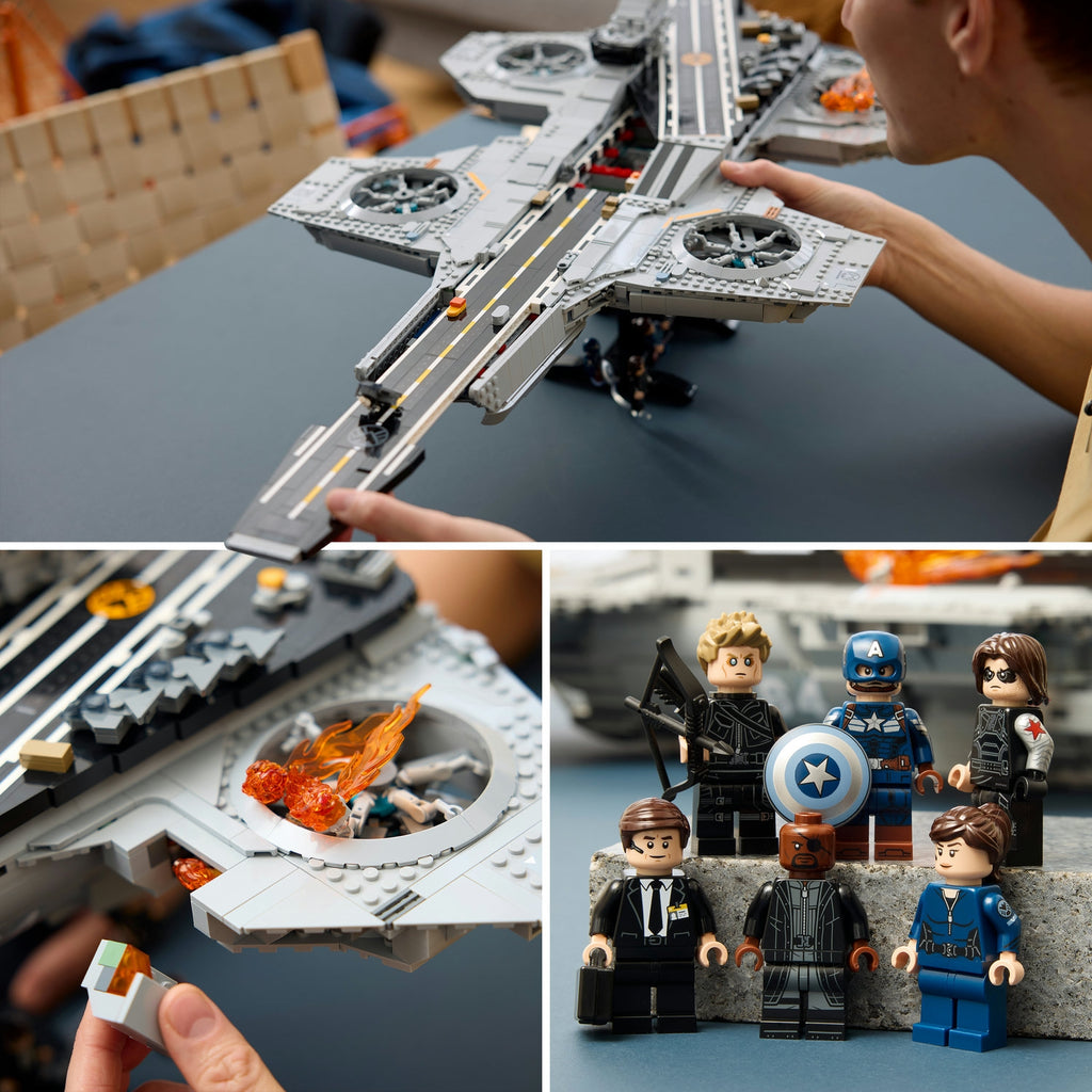 LEGO Marvel L'héliporteur du SHIELD 76354.0