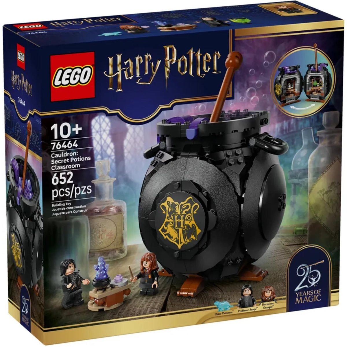 LEGO Harry Potter le chaudron le cours de potions caché 76464