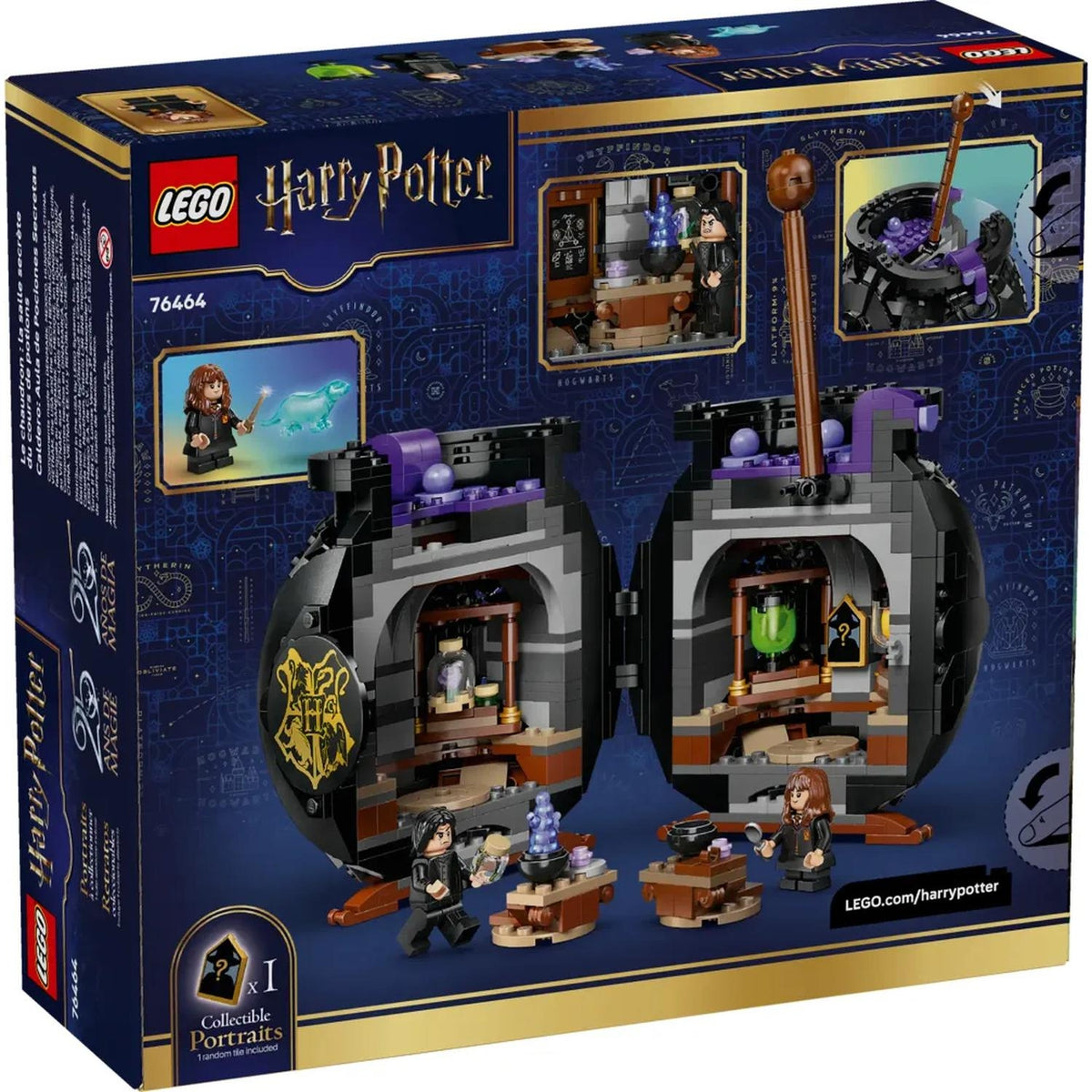 LEGO Harry Potter le chaudron le cours de potions caché 76464
