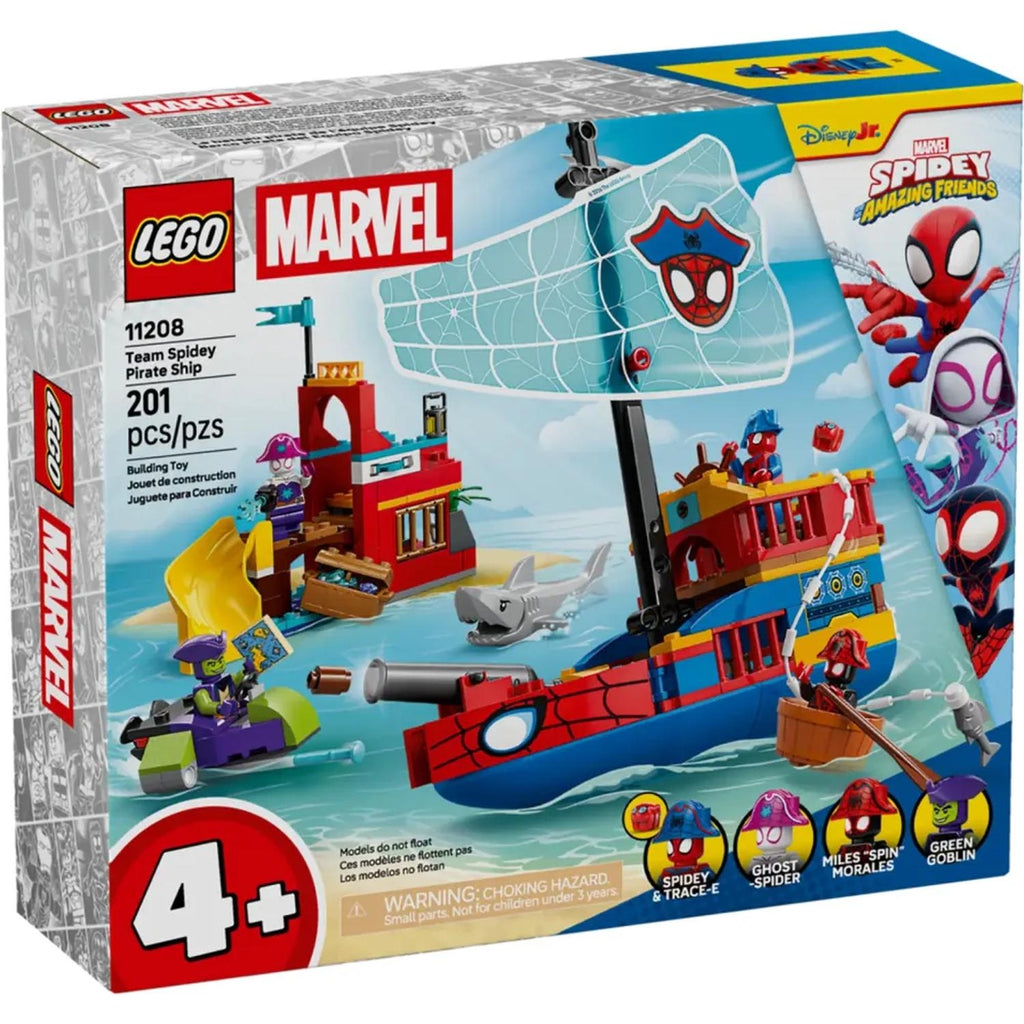 LEGO Spidey le Bateau pirate de l'Equipe Spidey 11208