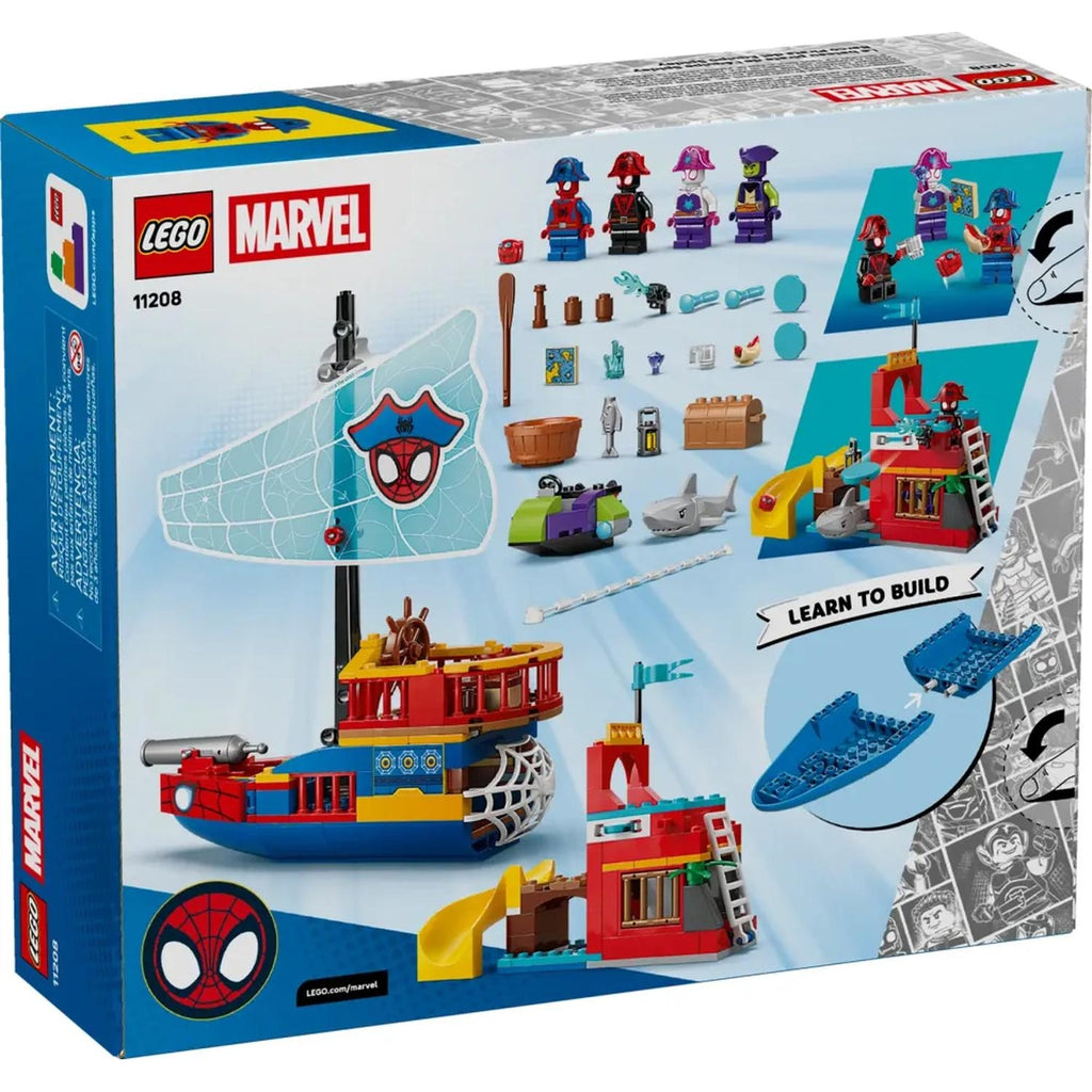 LEGO Spidey le Bateau pirate de l'Equipe Spidey 11208