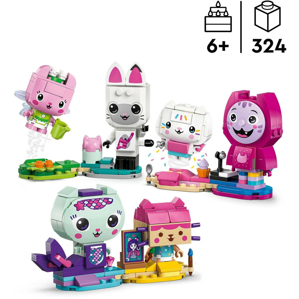 LEGO Gabby's Dollhouse les Gabbychats en Briques 11215