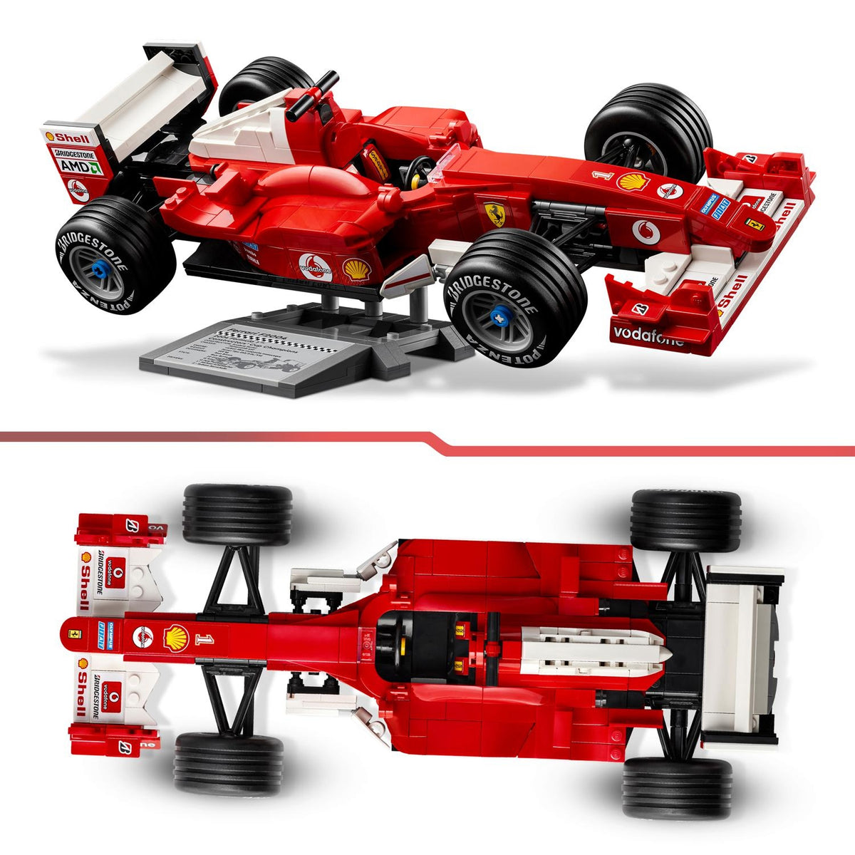 LEGO Icons Ferrari F2004 et Michael Schumacher 11375