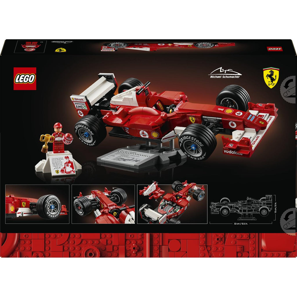 LEGO Icons Ferrari F2004 et Michael Schumacher 11375