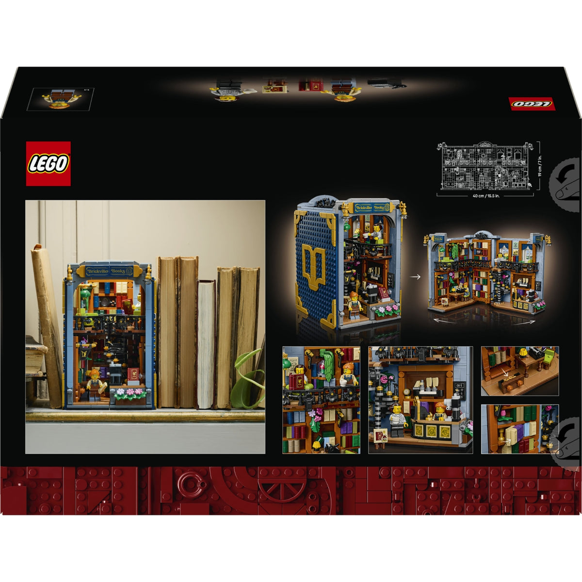 LEGO La librairie Book Nook 11379