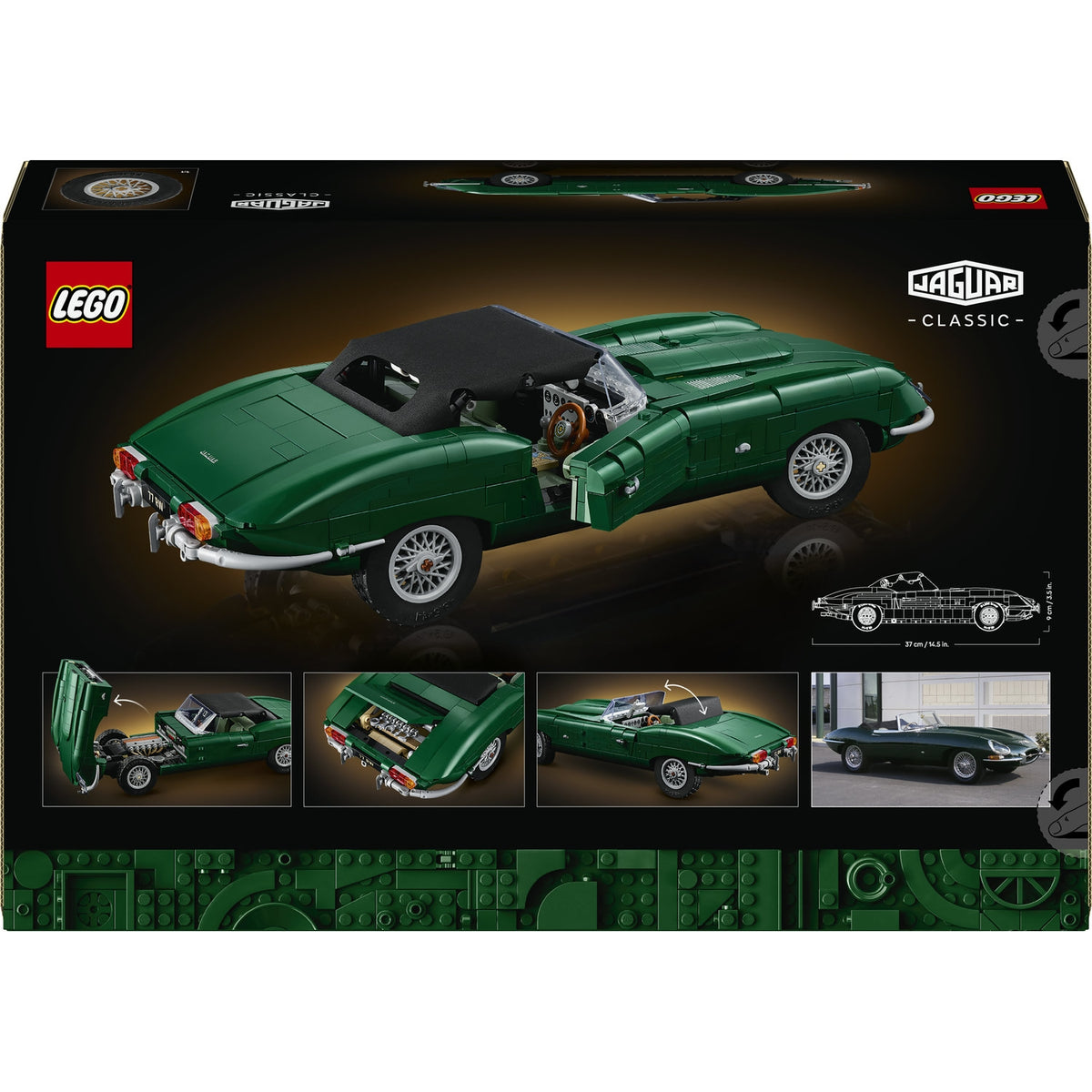 LEGO 11381 - Icons Jaguar E-Type 1673 Pièces