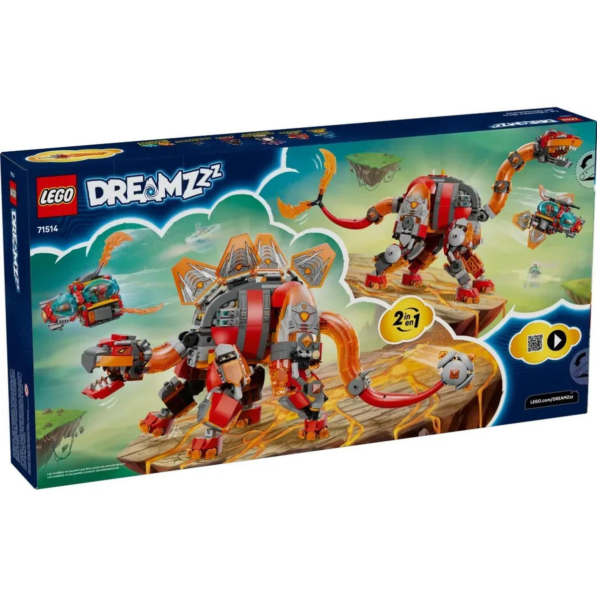LEGO DreamZzz le vaisseau-Dino 71514