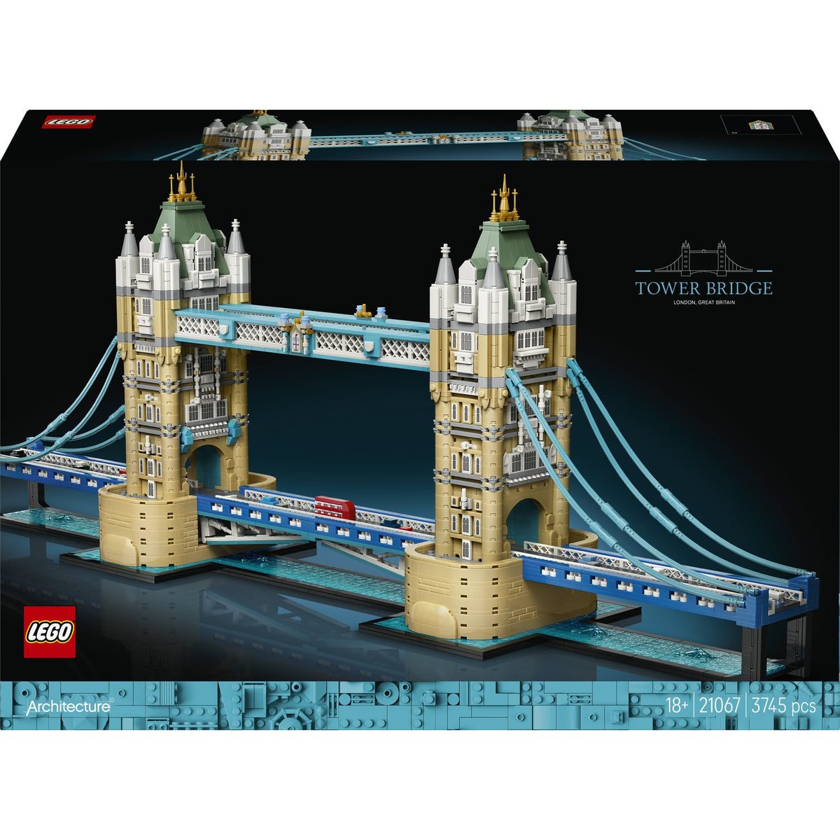 LEGO 21067 - Architecture Tower Bridge 3745 Pièces
