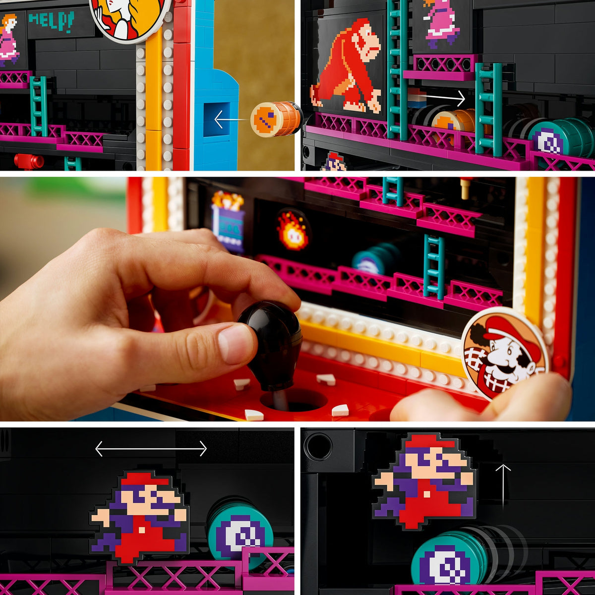 LEGO 72051 - Donkey Kong Arcade 1367 Pièces
