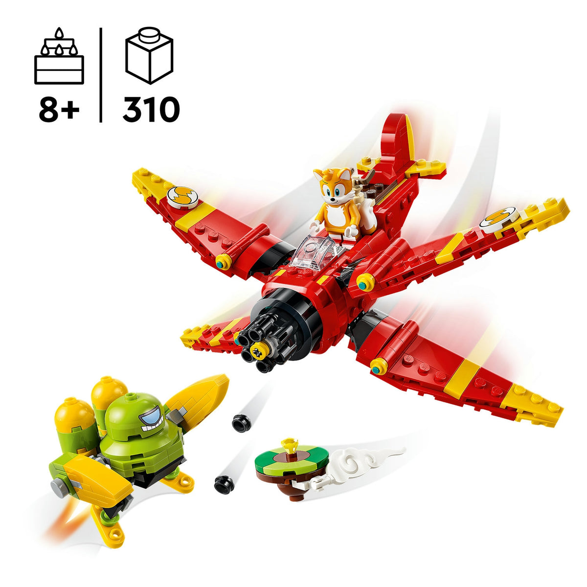 LEGO Sonic the Hedgehog Le Tornado-1 de Tails (77119)
