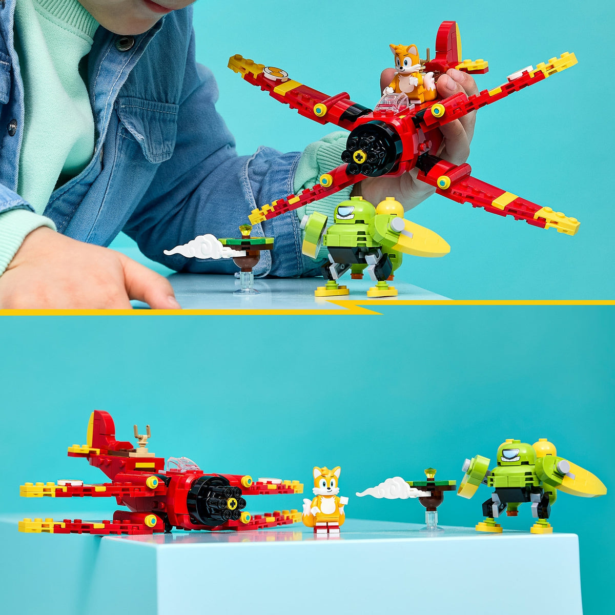 LEGO Sonic the Hedgehog Le Tornado-1 de Tails (77119)