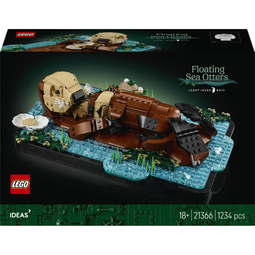 LEGO Ideas Les loutres câlines 21366