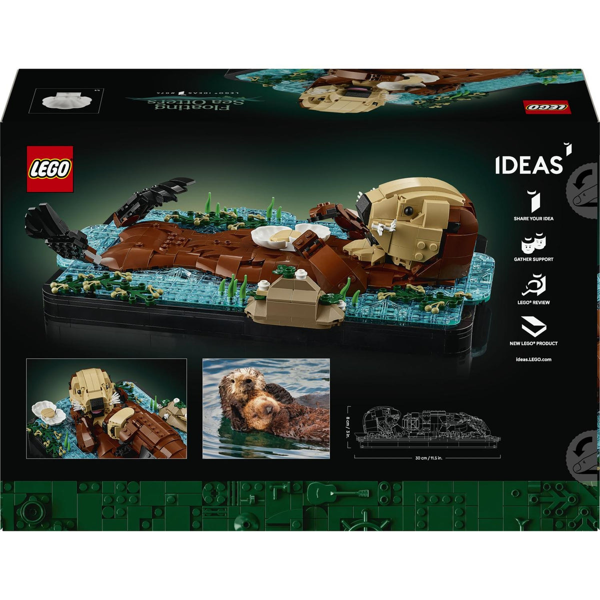 LEGO Ideas Les loutres câlines 21366