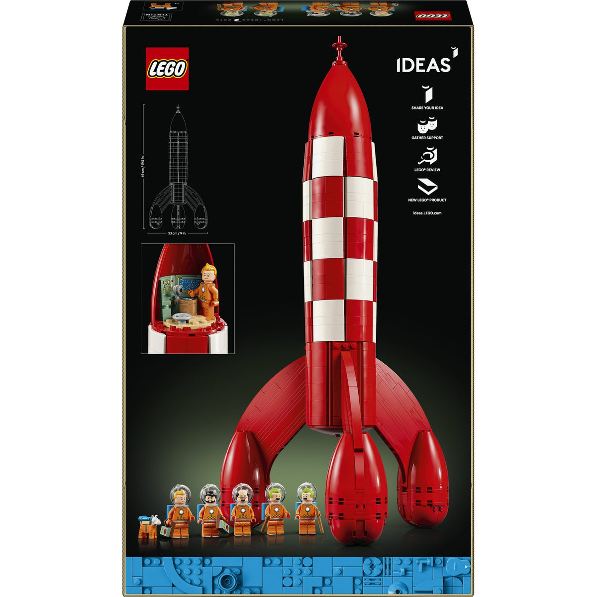 LEGO Ideas La fusée de Tintin 21367