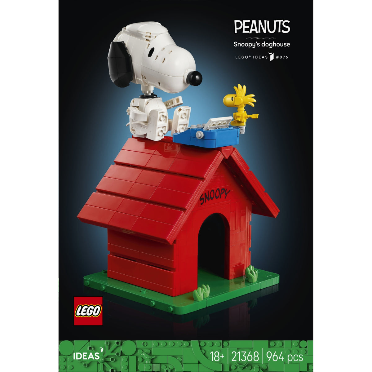 LEGO Peanuts la Niche de Snoopy 21368