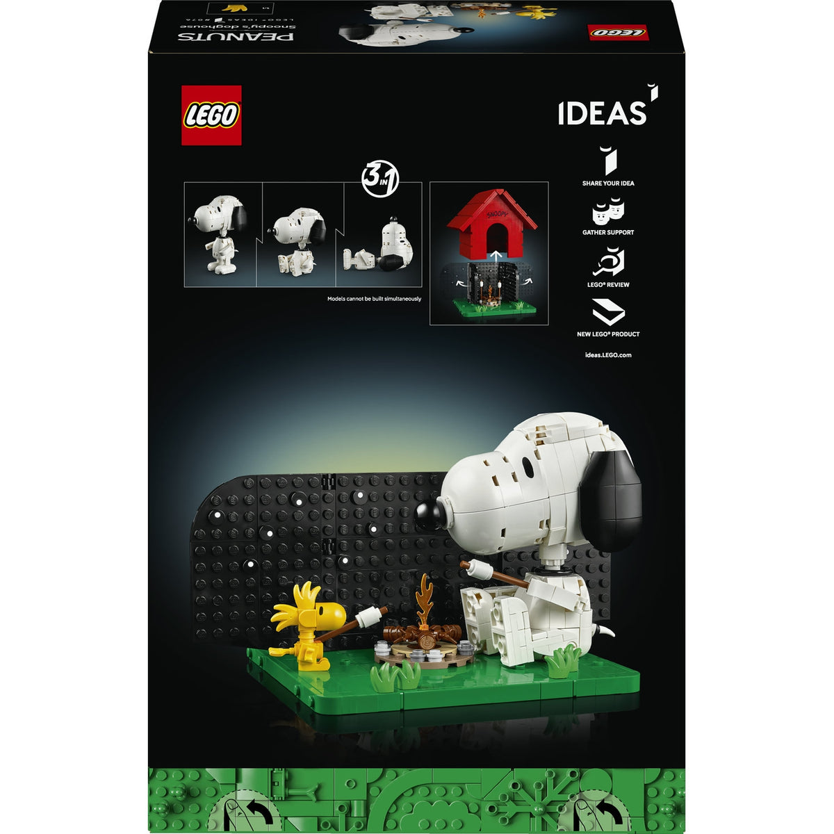 LEGO Peanuts la Niche de Snoopy 21368
