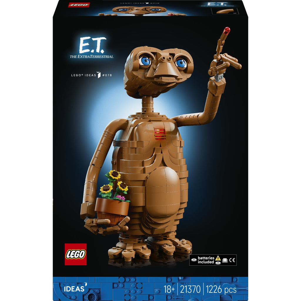 LEGO 21370 - Ideas E.T. l'Extra-Terrestre 1226 Pièces