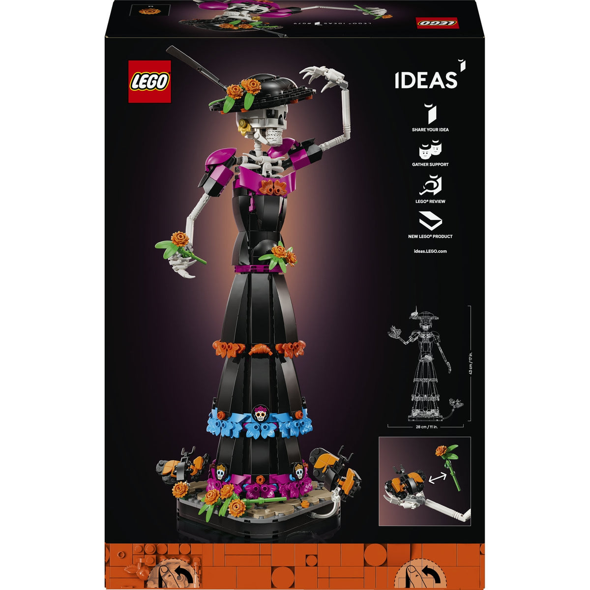 LEGO 21372 - Ideas Jour des Morts La Catrina 1212 Pièces