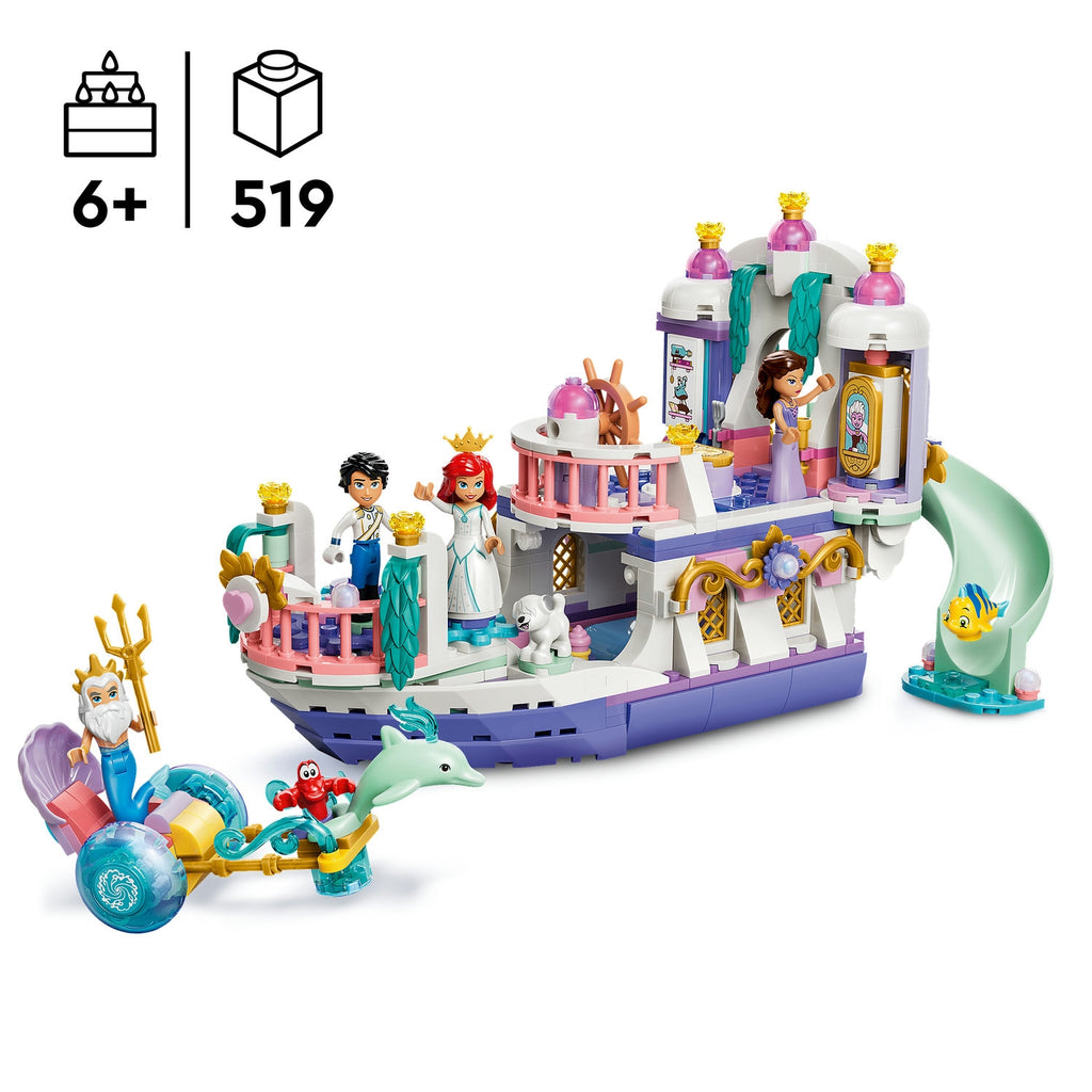 LEGO Disney Le Bâteau du mariage royal d'Ariel 43299.0