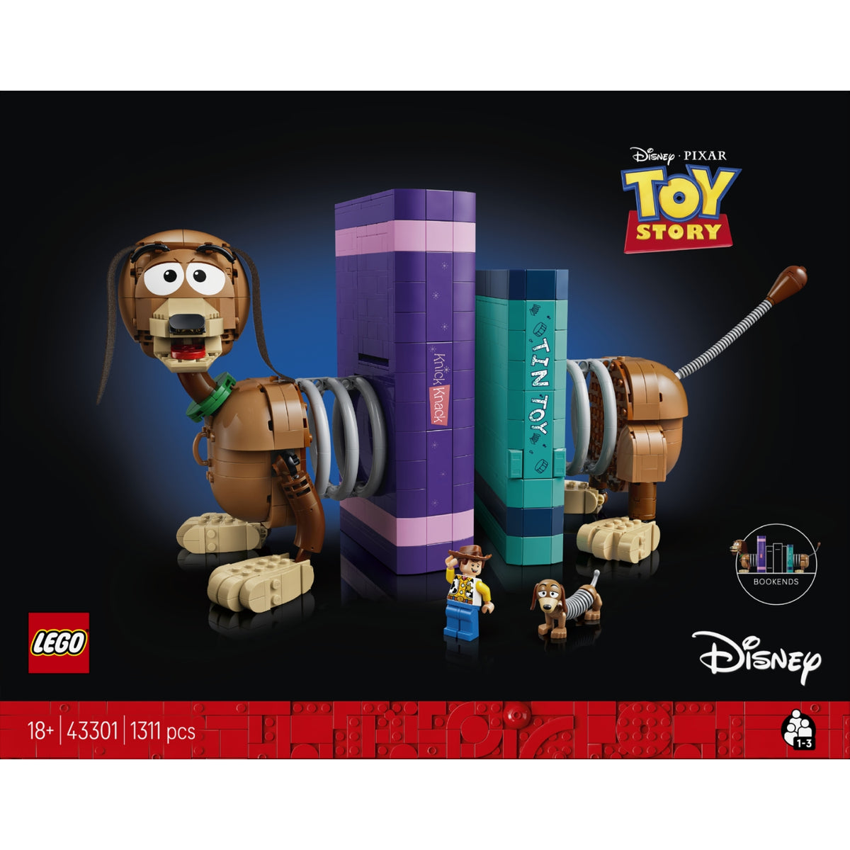 LEGO Serre Livres Zigzag Toy Story 43301