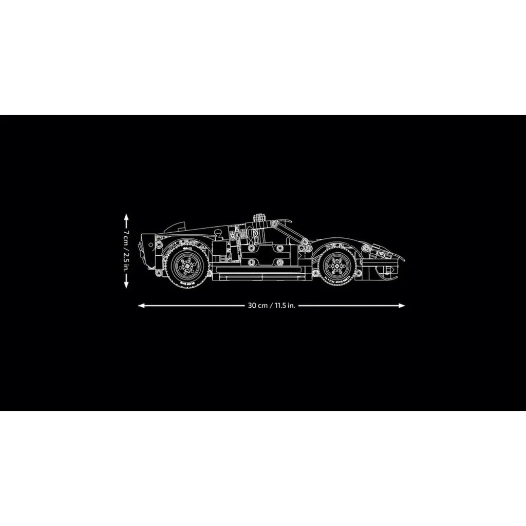 LEGO Technic la Voiture de Course 1966 Ford GT40 MKII 42223