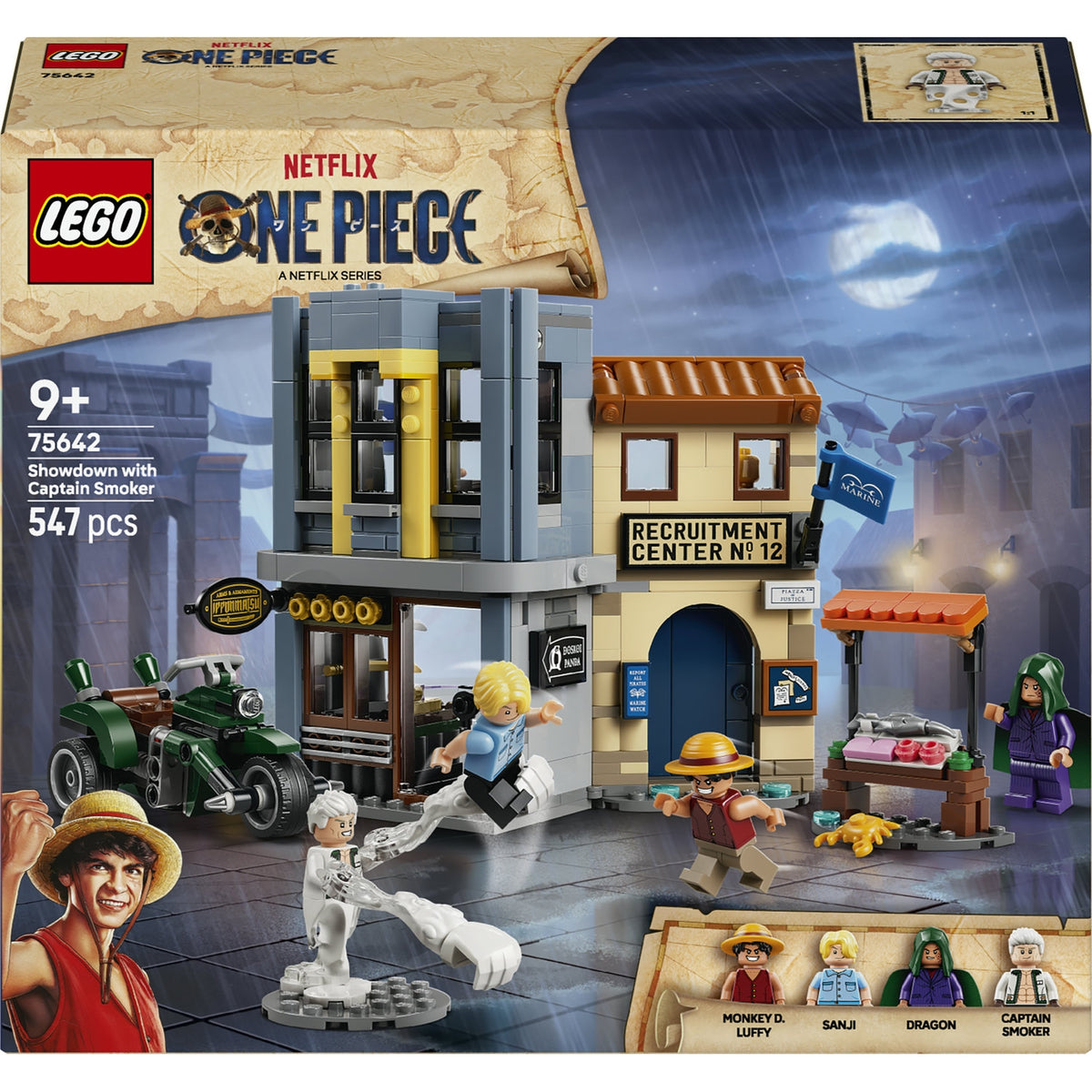 LEGO One Piece L'affrontement avec le capitaine Smoker (75642)
